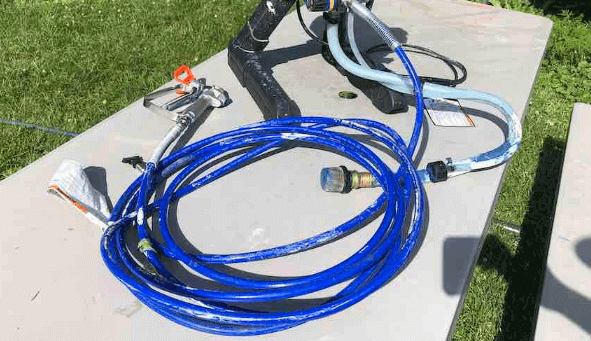 Hose Length of Airless Paint Sprayer for Roof Coating
